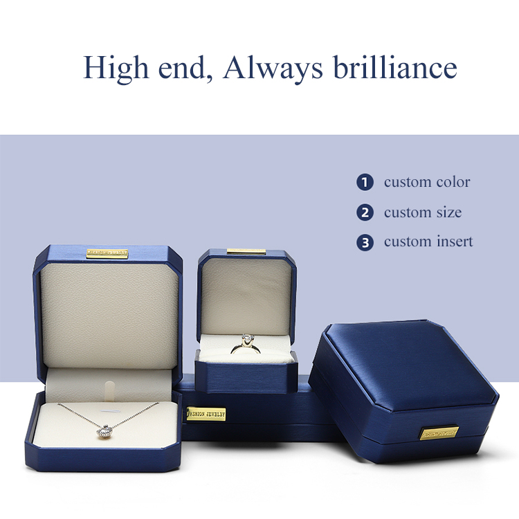 luxury leather jewelry box