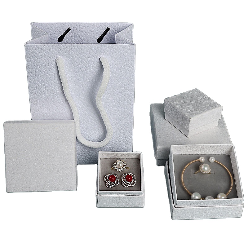 Jewelry Jewlery Earring Jewellery Packaging Jewelery Box and Paper Bag Necklace with Logo