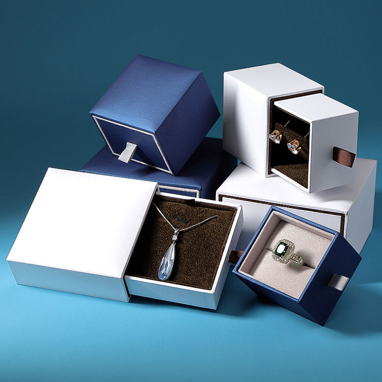 OEM Factory Wholesale Custom Logo New Design Luxury Paper Jewelry Gift Packaging Box